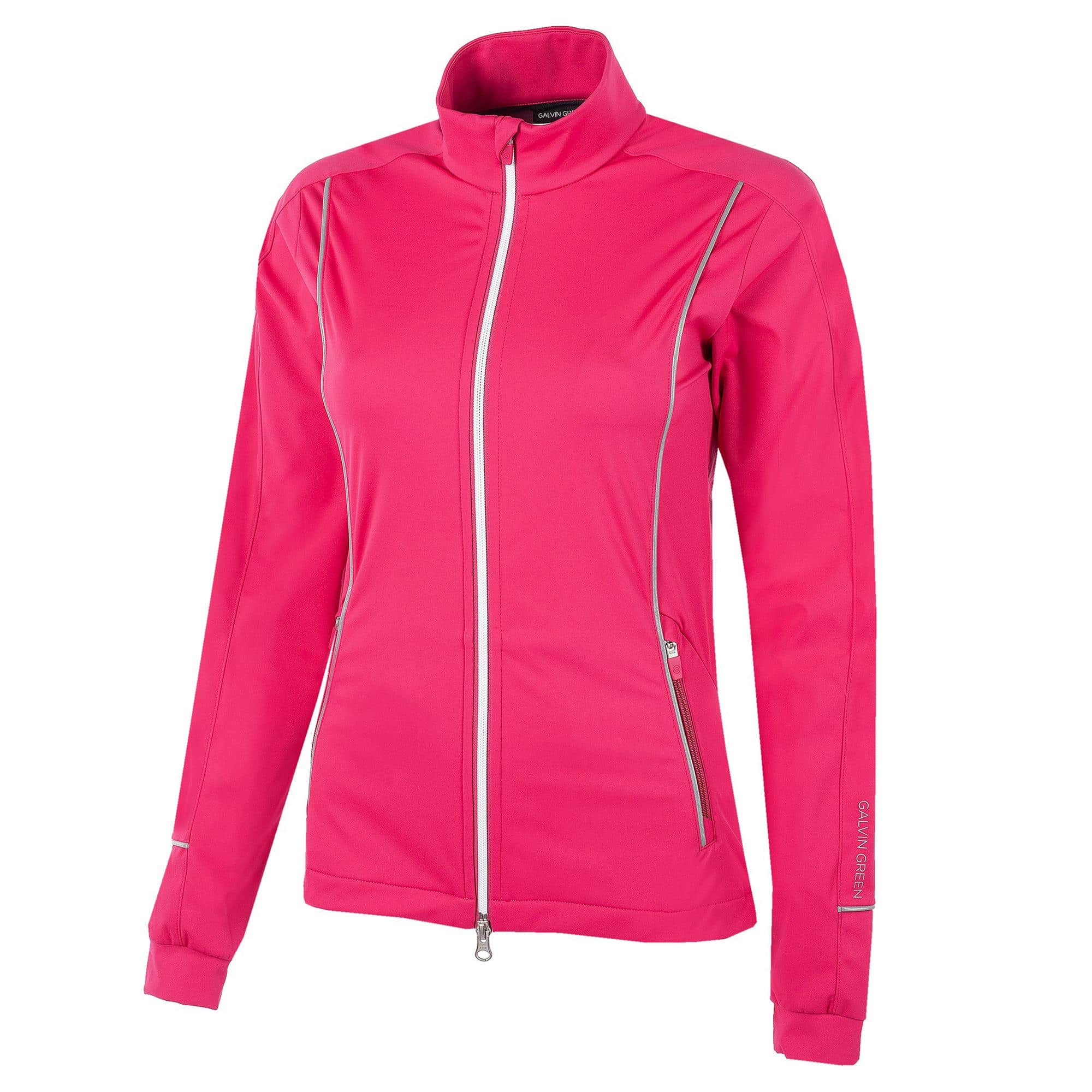 Galvin Green Leila Interface Ladies Golf Jacket Deep Pink/Reflex